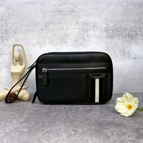  Bally Leather Pouch Bag 