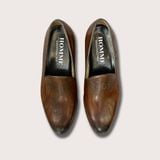  Giày lười Homme Federica  - High Quality Handcrafted Sculpted Leather Shoes for Men 