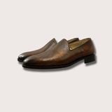  Giày lười Homme Federica  - High Quality Handcrafted Sculpted Leather Shoes for Men 