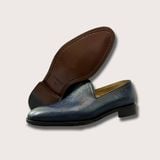  Giày lười Homme Federica  - High Quality Handcrafted Sculpted Leather Shoes for Men 