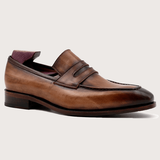  [HÀNG ORDER] Homme Cremona Patina Loafer - Handcrafted Luxury for the Modern Gentleman 
