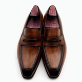  [HÀNG ORDER] Homme Cremona Patina Loafer - Handcrafted Luxury for the Modern Gentleman 