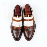  [HÀNG ORDER] Homme Asti - Handmade Tassels Buckle Loafer 
