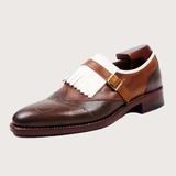  [HÀNG ORDER] Homme Asti - Handmade Tassels Buckle Loafer 