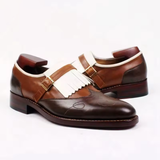  [HÀNG ORDER] Homme Asti - Handmade Tassels Buckle Loafer 