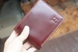  Ví nam Homme Messina 2.0 - Handmade shell cordovan leather wallet 