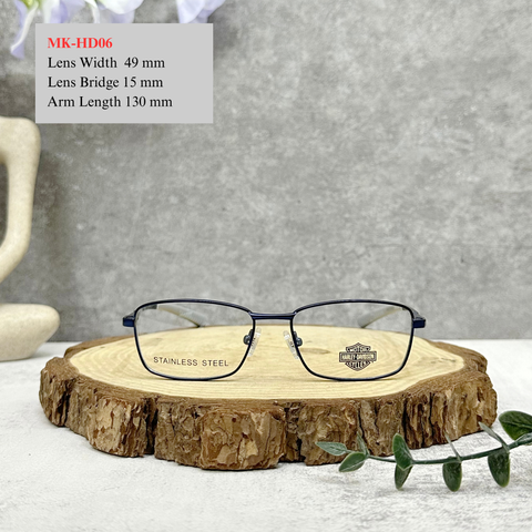  Kính Harley Davidson Demo Rectangular Unisex Eyeglasses 