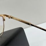  Mắt kính Monblanc Rectangular Matte Brown/Gold/ Havana Eyeglasses MB0083OK 002H 