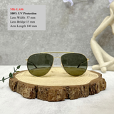  Mắt Kính Nam Lacoste Grey Pilot Unisex Sunglasses 