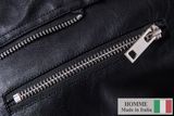  Áo khoác da Homme La Colle - Men's Synthetic Leather Jacket 