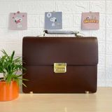  Cặp da doanh nhân MonBlanc Full-Grain Gusset Briefcase 