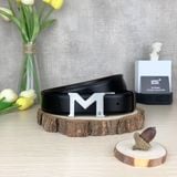  Thắt Lưng Nam M Buckle Palladium Finish 