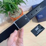  Thắt Lưng Nam MonBlanc Black Cut-To-Size Business 