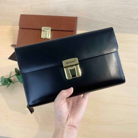  Clutch Cầm Tay Nam Homme Hamburg Da Urban Cao Cấp 