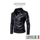  Áo khoác da Homme La Colle - Men's Synthetic Leather Jacket 