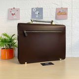  Cặp da doanh nhân MonBlanc Full-Grain Gusset Briefcase 