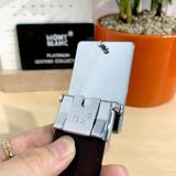  Thắt Lưng Nam MonBlanc Black Cut-To-Size Business 