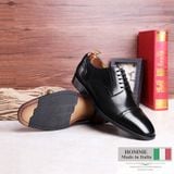  Giày tây Homme Winchester - Cap Toe Derby Italian Leather Blucher Shoes 