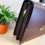  Cặp da doanh nhân MonBlanc Full-Grain Gusset Briefcase 