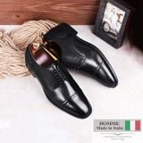  Giày tây Homme Winchester - Cap Toe Derby Italian Leather Blucher Shoes 