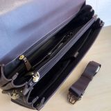  Cặp da doanh nhân MonBlanc Full-Grain Gusset Briefcase 