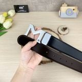  Thắt Lưng Nam M Buckle Palladium Finish 