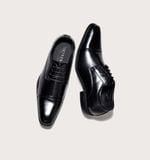  Giày tây HOMME Southampton- Italian Derby Leather Dress Shoes in Black 