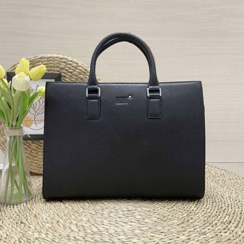  Cặp da cầm tay Monblanc Full-Grain Business Bag 