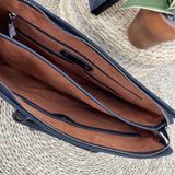  Cặp da doanh nhân MonBlanc Full-Grain Leather Document Case 