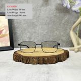  Mắt Kính Gucci Demo Rectangular Men's Eyeglasses 
