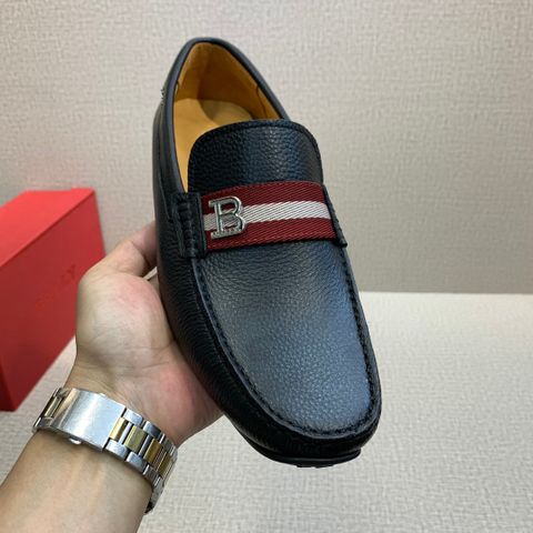  Giày Lười Bally Wiliam Black Sheep Plain Cao Cấp 