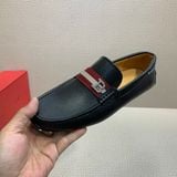  Giày Lười Bally Wiliam Black Sheep Plain Cao Cấp 