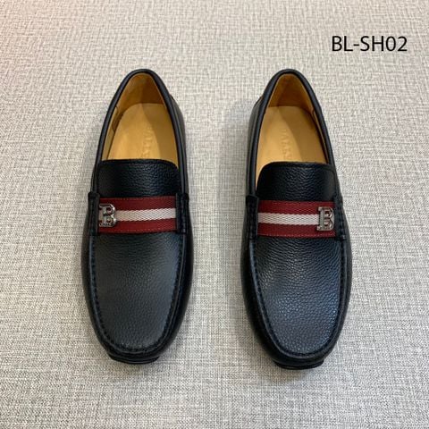  Giày Lười Bally Wiliam Black Sheep Plain Cao Cấp 