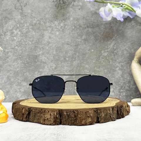  Mắt Kính Ray-Ban Blue Classic Irregular Unisex Sunglasses Cao Cấp 