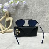  Mắt Kính Ray-Ban Blue Classic Irregular Unisex Sunglasses Cao Cấp 
