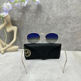  Mắt Kính Ray-Ban Round Flat Lenses Light Blue Gradient Unisex Sunglasses 
