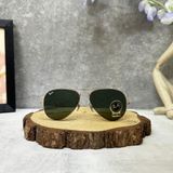  Mắt Kính Nam Ray-Ban Aviator Rose Gold Green Pilot Unisex Sunglasses Cao Cấp 