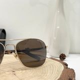  Mắt kính Monblanc Brown Aviator Men's Sunglasses MB0026S 