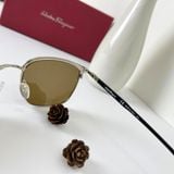  Mắt kính Ferra.gamo Shiny Gold Square Men's 