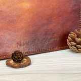  Cặp Da Thủ Công Homme Handcrafted-carved Briefcase - version Decalogue Cao Cấp 