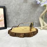  Mắt Kính Ray-Ban Round Metal Brown Gradient Unisex Sunglasses Cao Cấp 