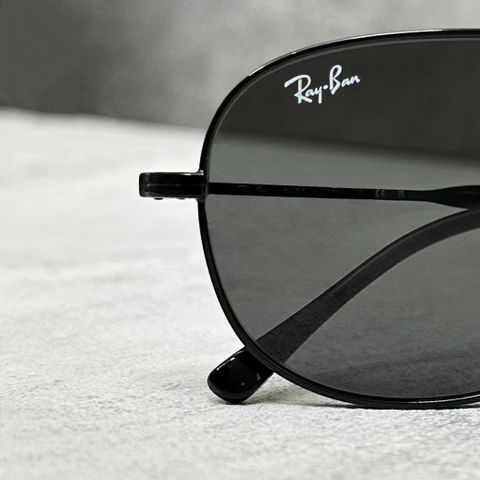  Kính Mát Nam Ray-Ban Bain Bridge Dark Grey Pilot Unisex Sunglasses 