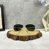  Kính Nam Ray-Ban Cockpit Green Classic G-15 Aviator Men's Sunglasses Cao Cấp 