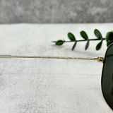  Kính Nam Ray-Ban Cockpit Green Classic G-15 Aviator Men's Sunglasses Cao Cấp 