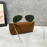  Kính Nam Ray-Ban Cockpit Green Classic G-15 Aviator Men's Sunglasses Cao Cấp 