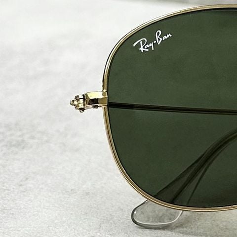  Kính Nam Ray-Ban Cockpit Green Classic G-15 Aviator Men's Sunglasses Cao Cấp 