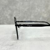  Kính Mát Salvatore Ferragamo Blue Square Sunglasses 