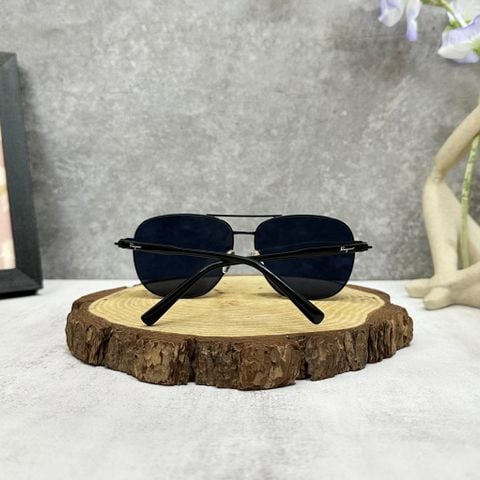  Kính Mát Salvatore Ferragamo Blue Square Sunglasses 