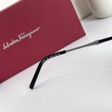  Mắt kính Ferragamo Brown Aviator Men 
