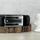  Thắt lưng Monblanc Black/brown  reversible leather belt 